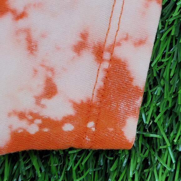 Vintage 90s NIKE Bleached Shirt Womens S/M 17x24 Orange USA - Picture 10 of 15